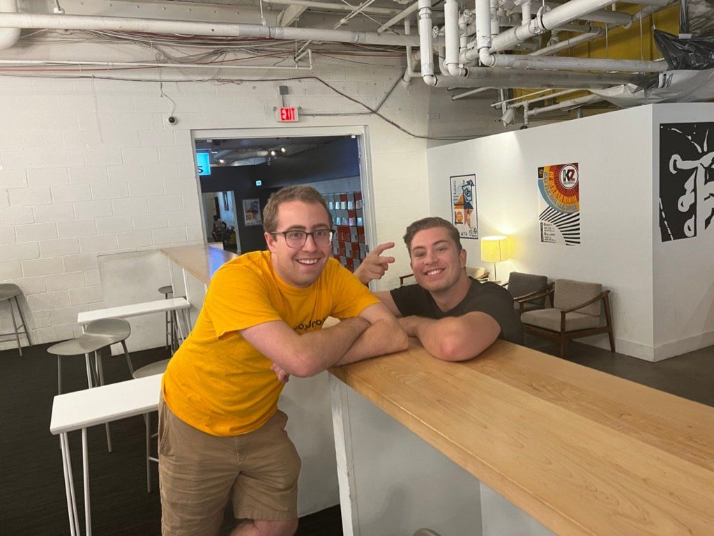 SandBox Union team discussing enterprise software projects - collaborative development Rochester NY