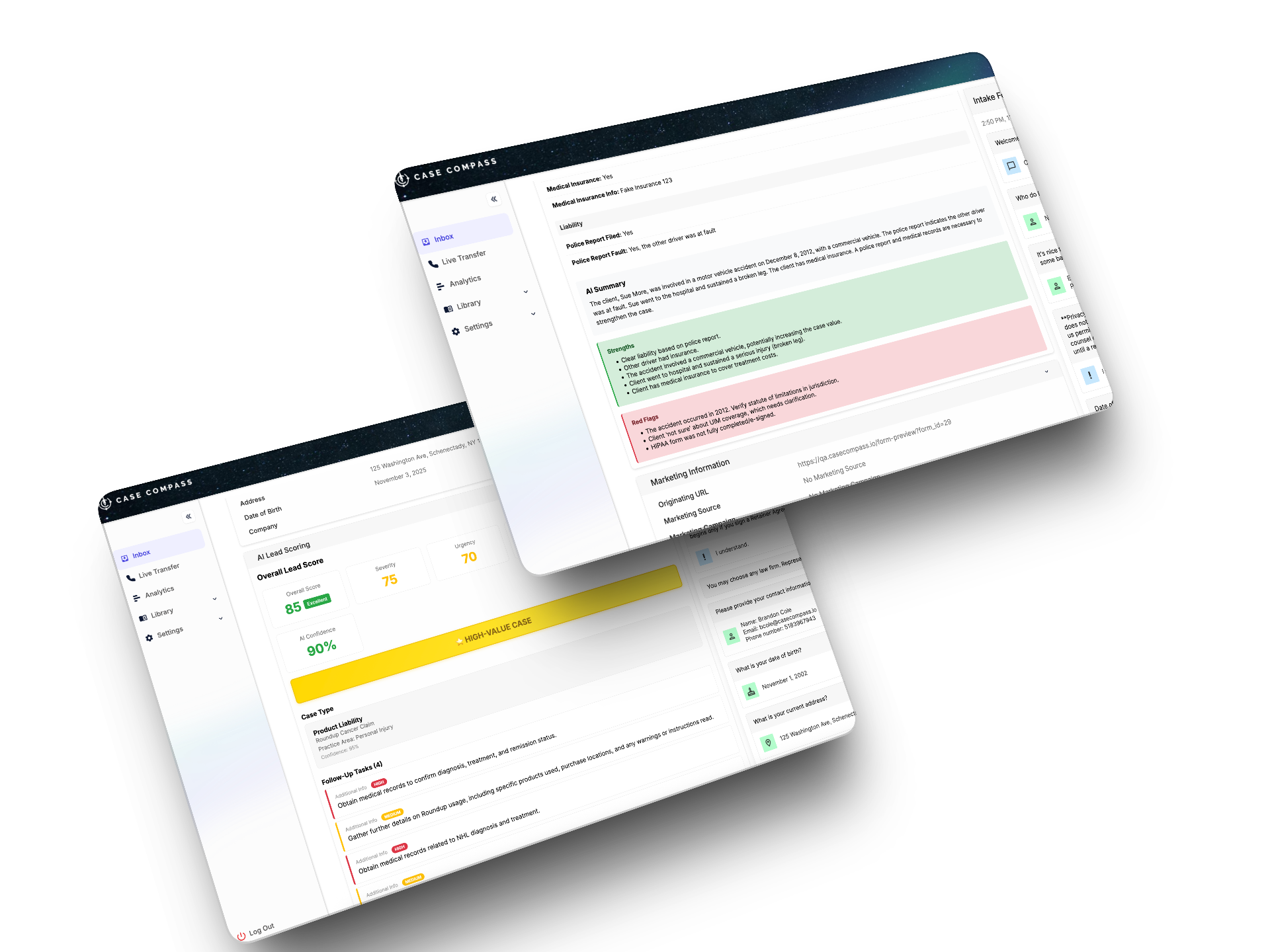 Case Compass Dashboard